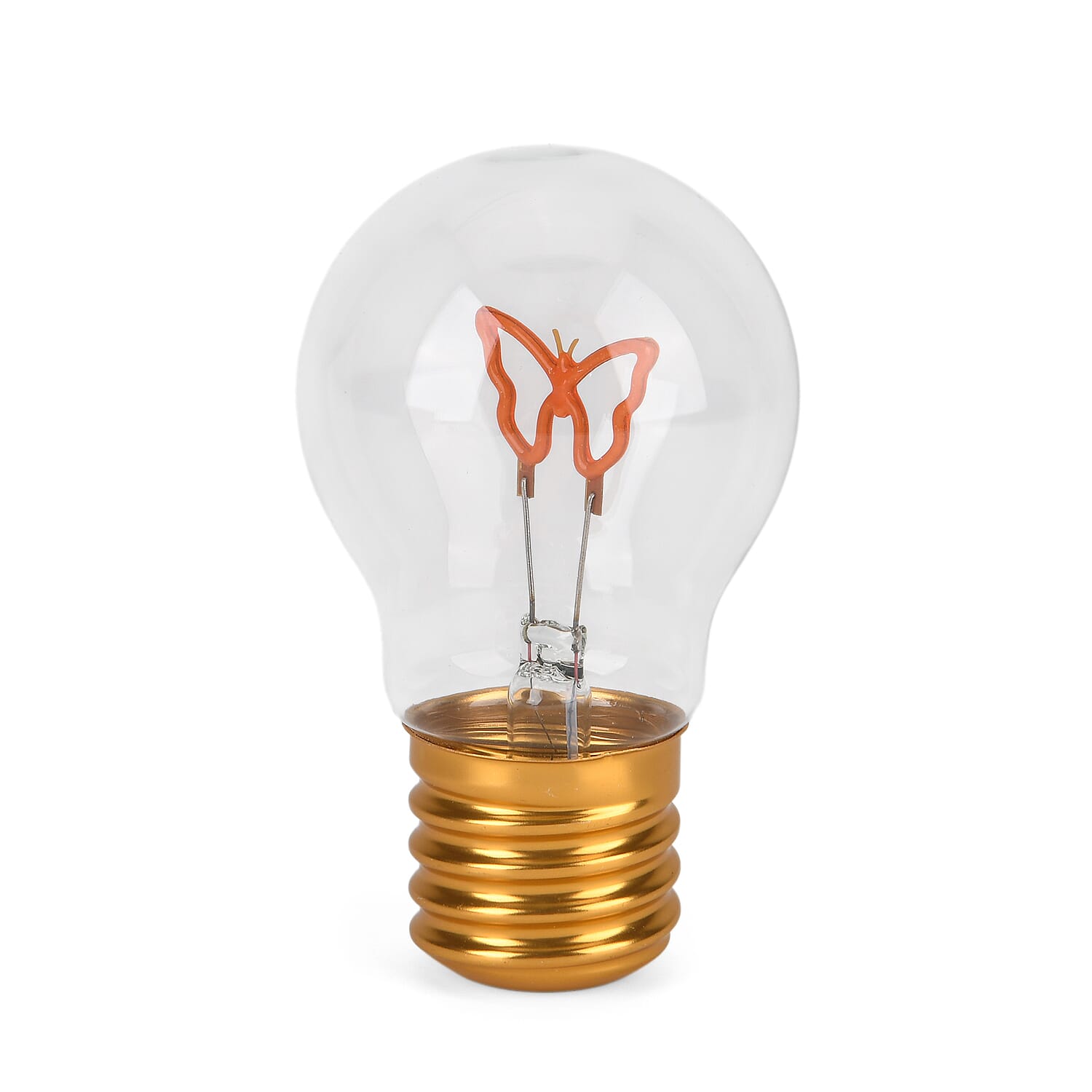 Livmore Butterfly Purple Rechargeable Decorative LED Light Bulb
