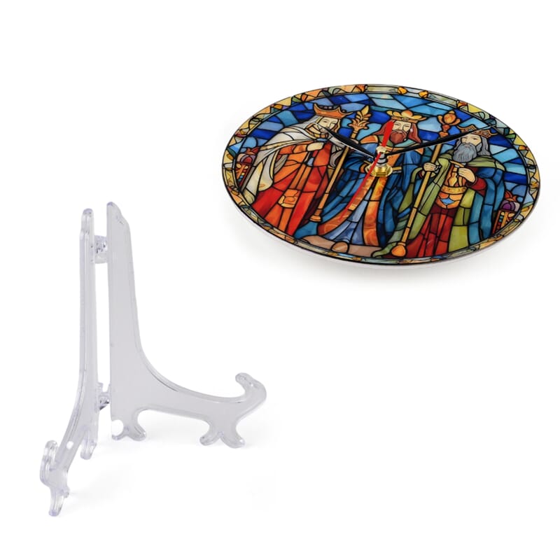 Livmore Three Wise Men Resin Clock