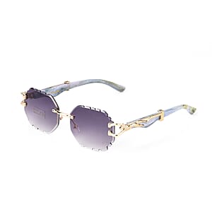 Livmore Gray UV400 Temple Design Sunglasses 
