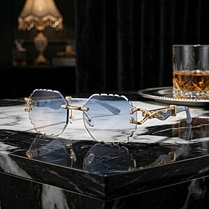 Livmore Blue UV400 Temple Design Sunglasses 