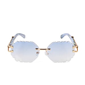 Livmore Blue UV400 Temple Design Sunglasses 