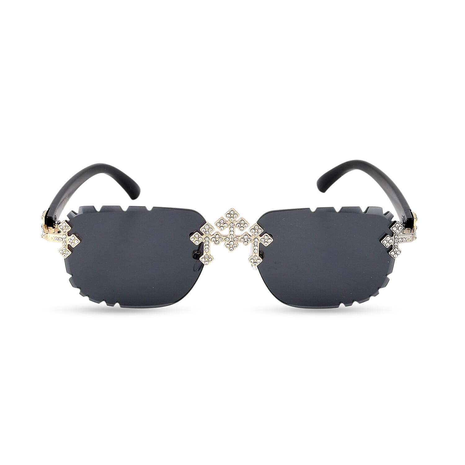 Livmore UV400 Sunglasses with Frame - Black