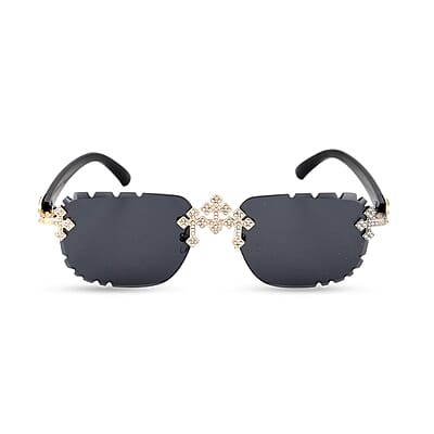 Livmore UV400 Sunglasses with Frame - Black