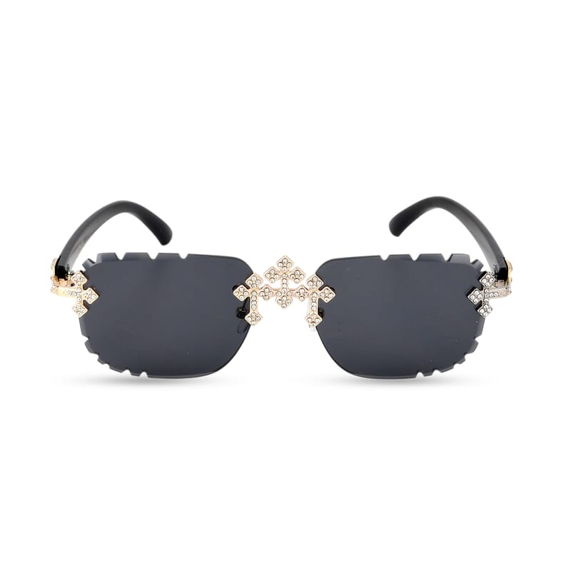 Livmore UV400 Sunglasses with Frame - Black