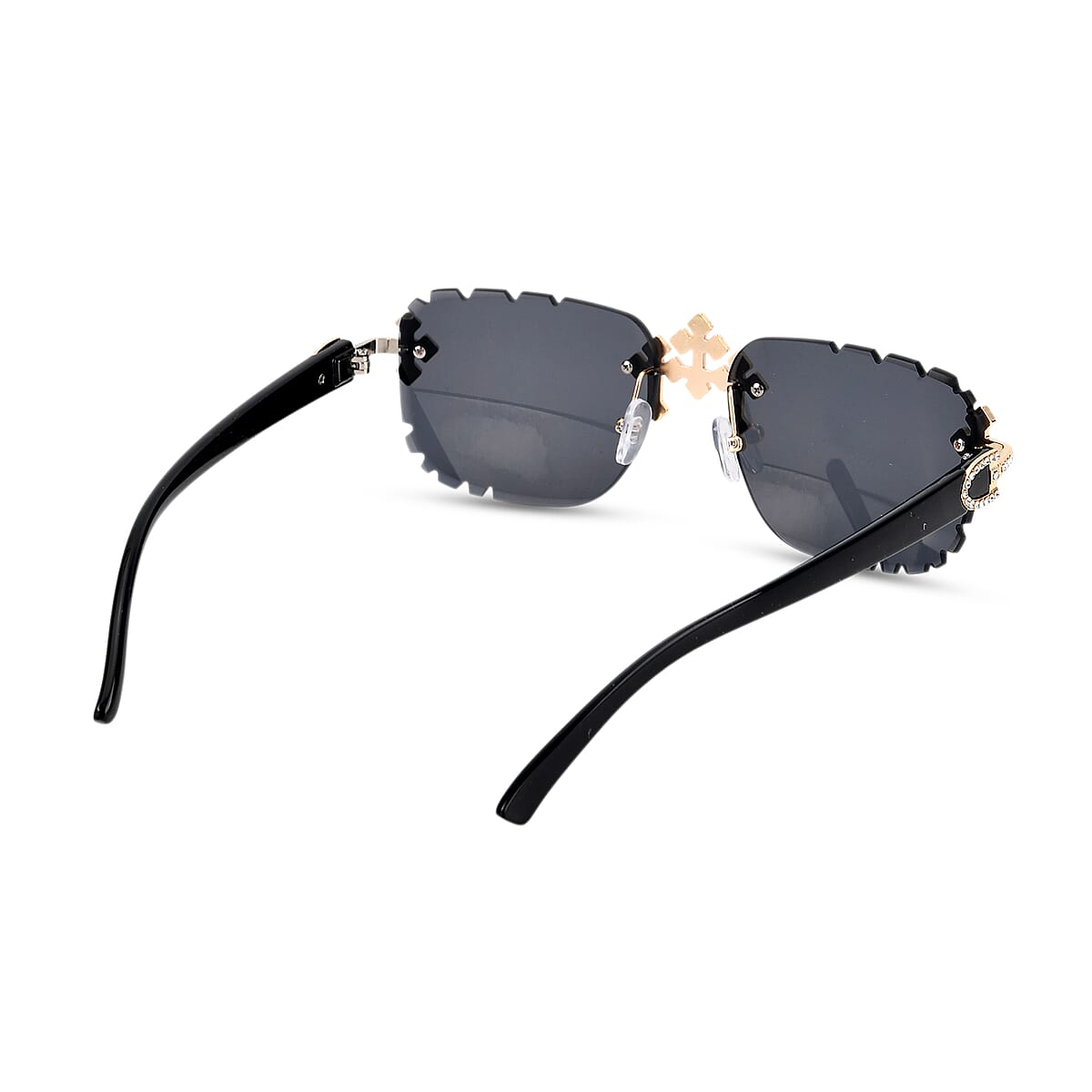 Livmore UV400 Sunglasses with Frame - Black image number 5
