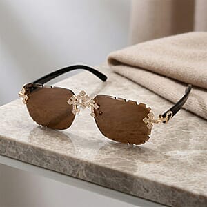 Livmore UV400 Sunglasses with Frame - Brown