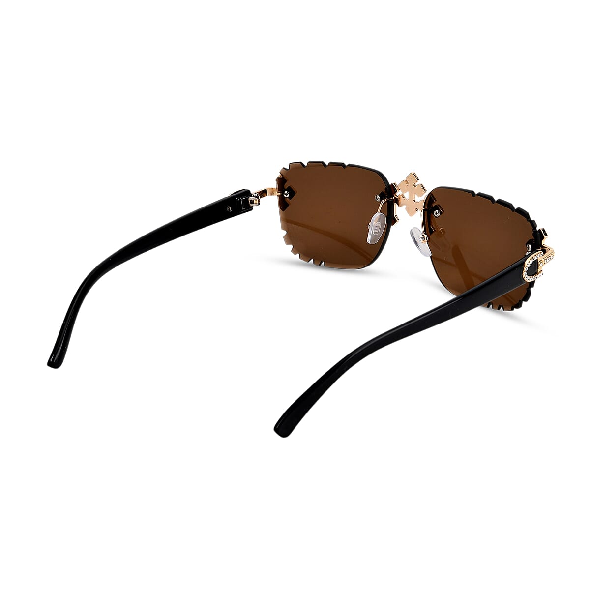 Livmore UV400 Sunglasses with Frame - Brown image number 5