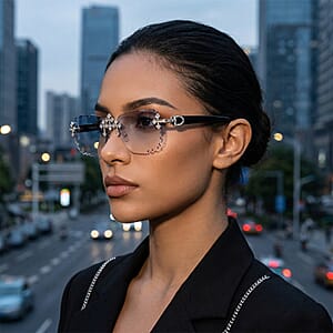 Livmore UV400 Sunglasses with Frame - Blue