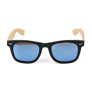 Livmore Blue & Black UV400 Sunglasses with Case