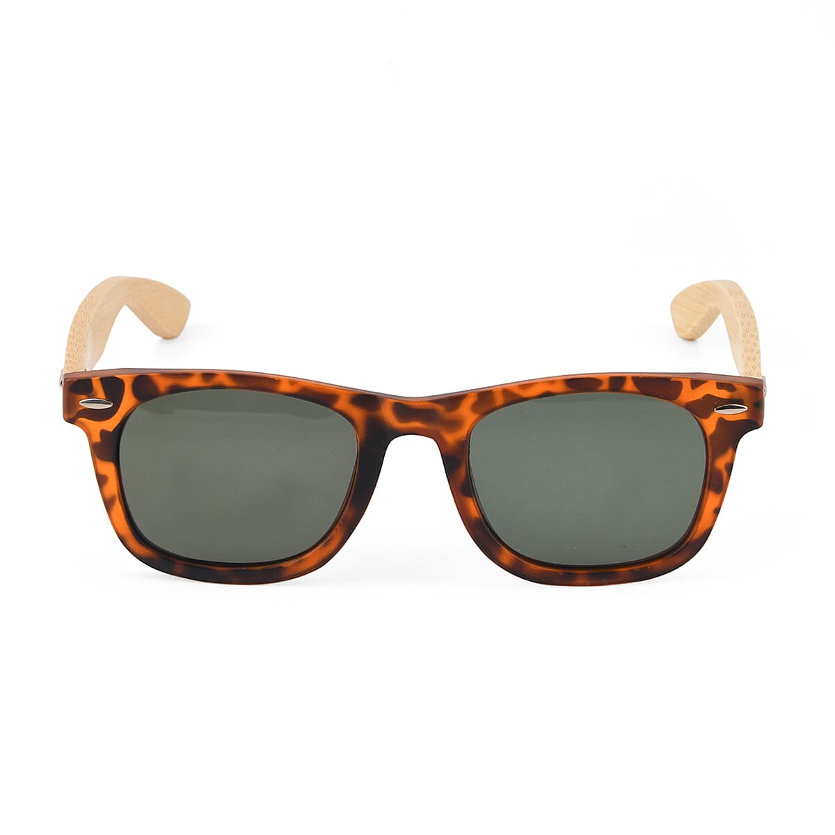 Livmore Black & Brown UV400 Sunglasses with Case image number 3