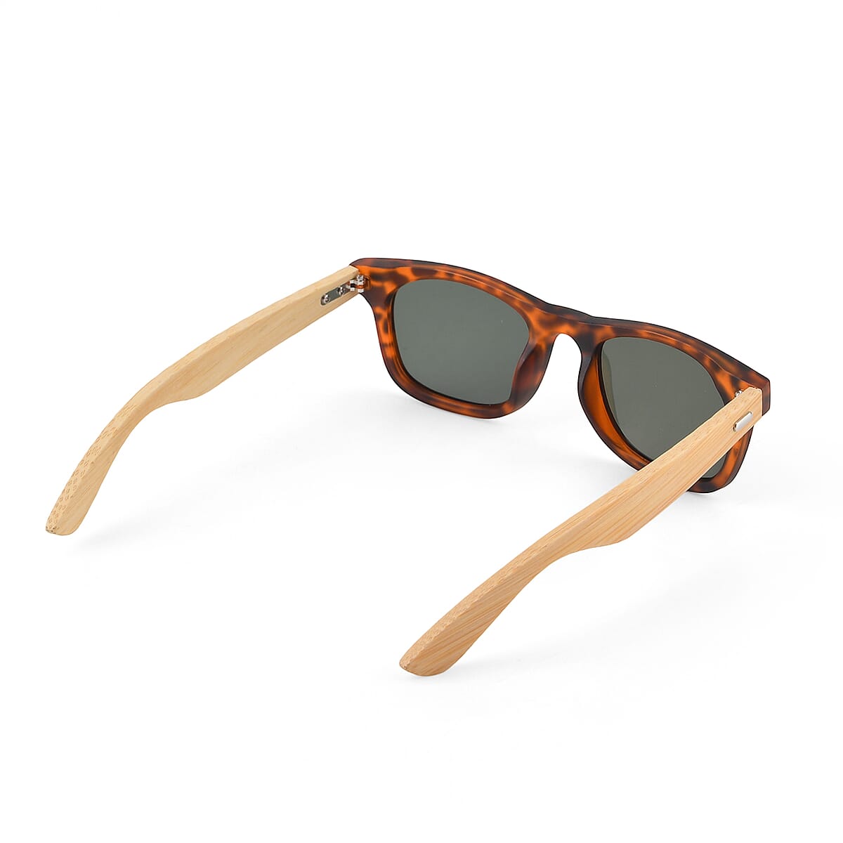 Livmore Black & Brown UV400 Sunglasses with Case image number 4