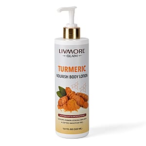 Livmore Turmeric Moisturizing the Skin Body Lotion - White