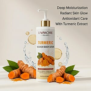 Livmore Turmeric Moisturizing the Skin Body Lotion - White