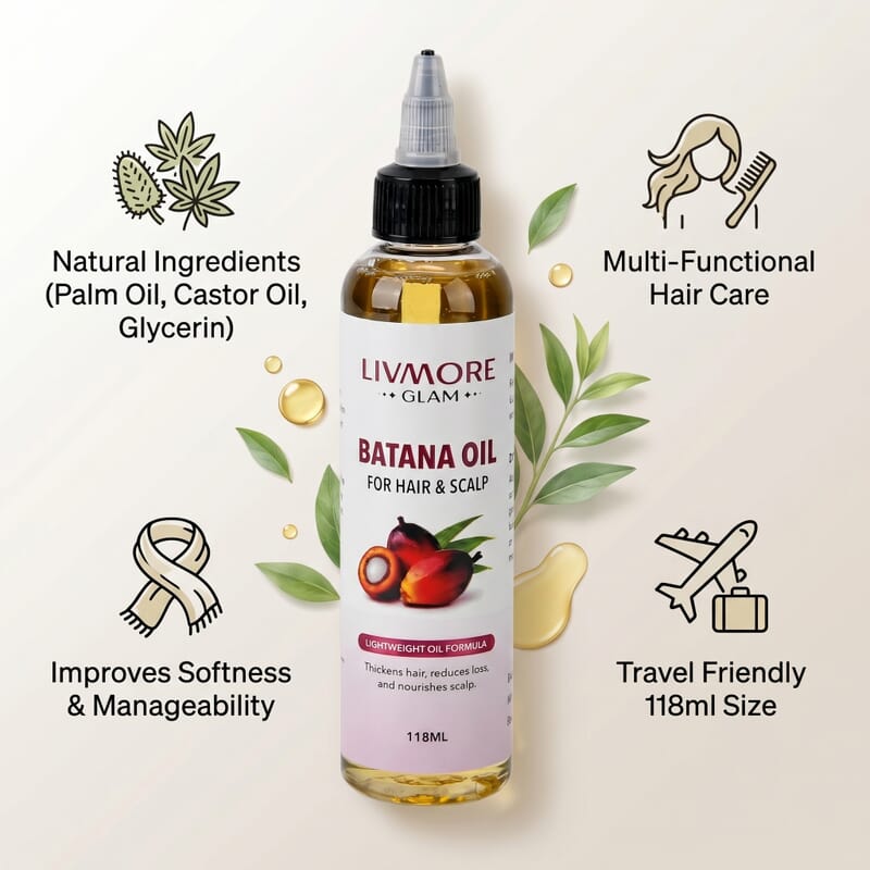 Livmore Hair Care Batana Oil - Green