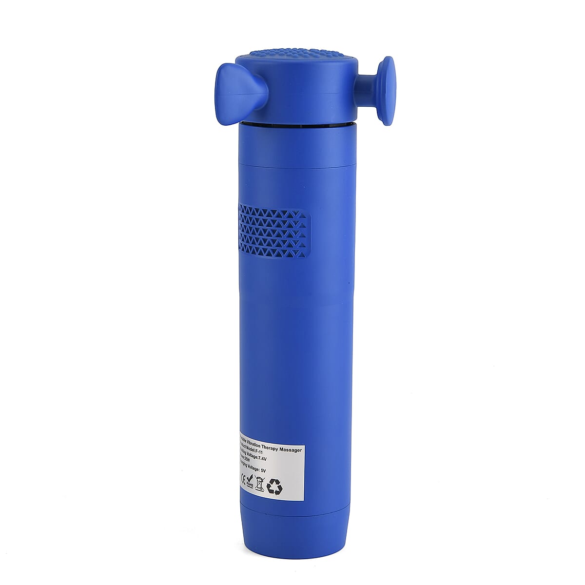 Livmore Blue Portable Massage Gun with 3 Massage Heads image number 1