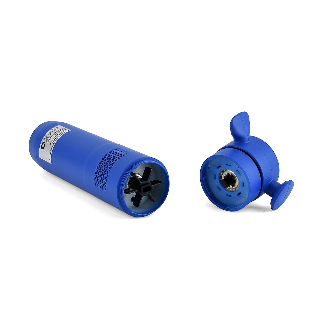 Livmore Blue Portable Massage Gun with 3 Massage Heads image number 4