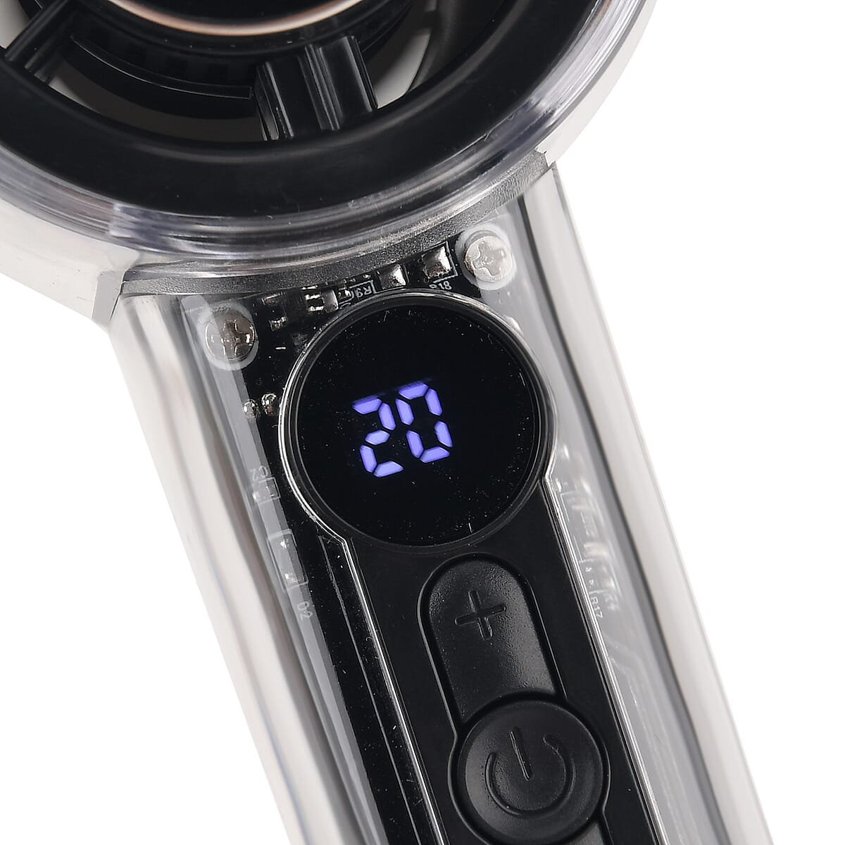 Livmore Black and Blue 1200mAh Battery Fan and Neck Cooler Set image number 4