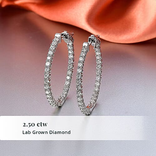 Rhodium Over Sterling Silver - Product card gallery slide 3 (10178409955641)