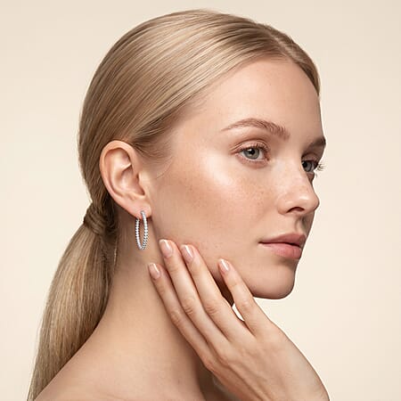 Rhodium Over Sterling Silver - Product card gallery slide 4 (10178409955641)