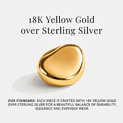 Luxuriant Lab Grown Diamond G-H SI 0.25 ctw Earrings in 18K Yellow Gold Plated Sterling Silver