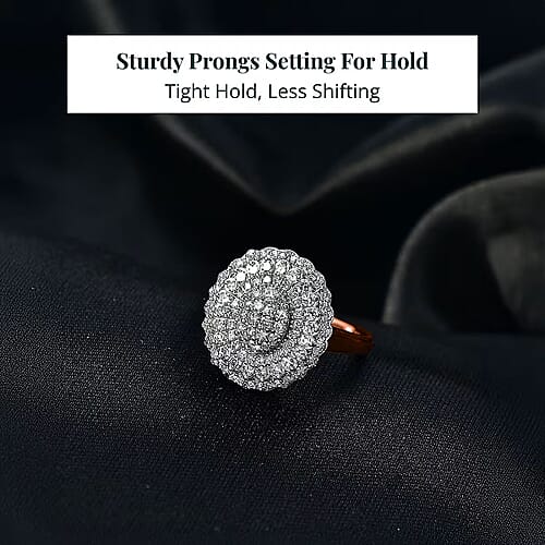 G-H SI / Rose Gold Over Sterling Silver / 10 - Product card gallery slide 4 (10178409824569)