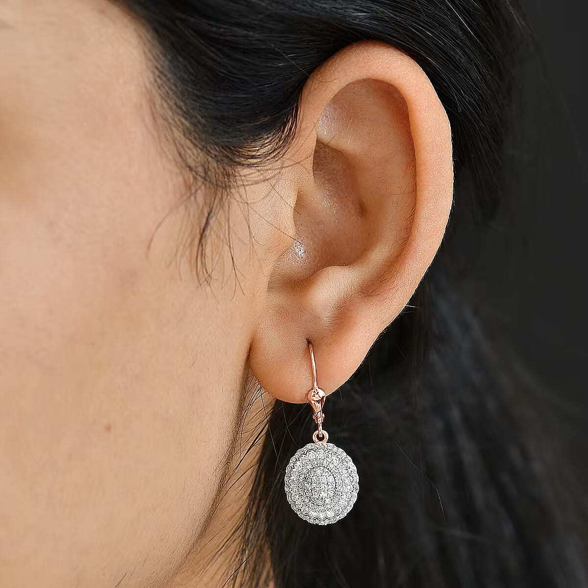 G-H SI / Rose Gold Over Sterling Silver - Product card gallery slide 3 (9433171001599)