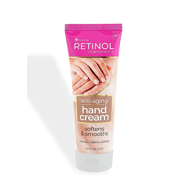 Retinol Vitamin Enriched Anti-Aging Hand Cream (3.4oz) Made in US