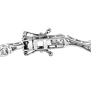 EverTrue Moissanite 1.40 ctw Bracelet in Platinum Bond (6.50 In)