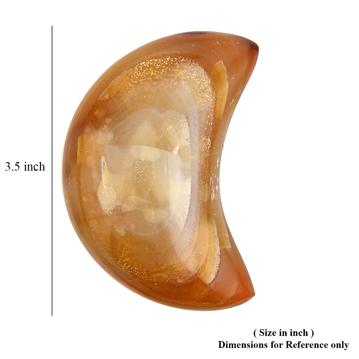 Agate Moon Shape -Medium 1051ctw image number 5