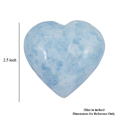 Calcite Blue Heart -Small 801ctw