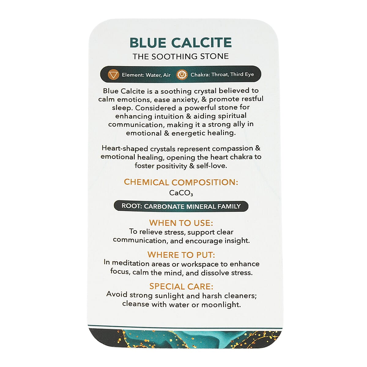 Calcite Blue Heart -Small 801ctw image number 6