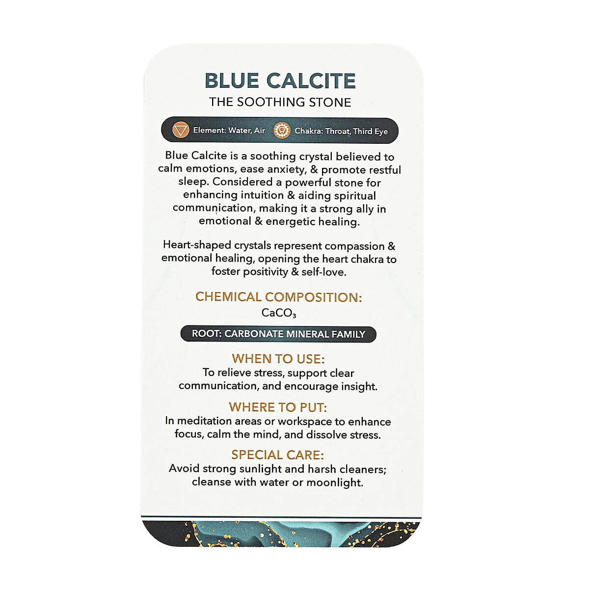 Calcite Blue Heart -Large 1459ctw image number 6