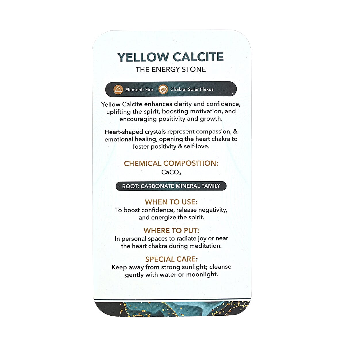 Calcite Yellow Heart Shape -Medium 843ctw image number 6