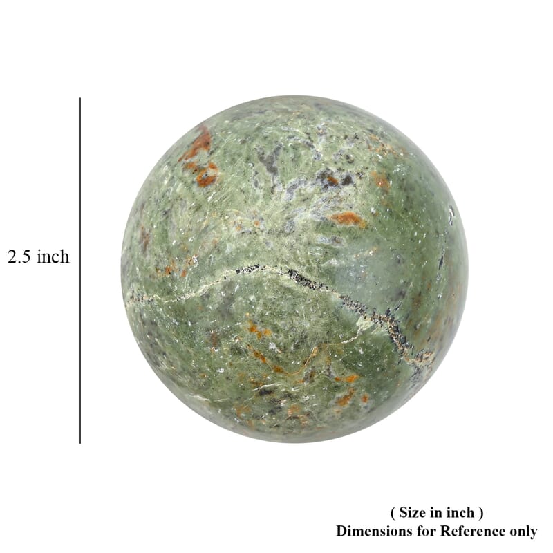 Chrysoprase Sphere -Medium 1465ctw