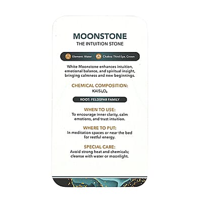 White Moonstone Freeform -Medium 1369ctw