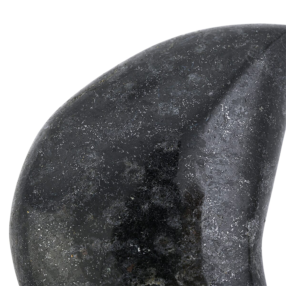 Nuummite Moon Shape -Medium 820ctw image number 4
