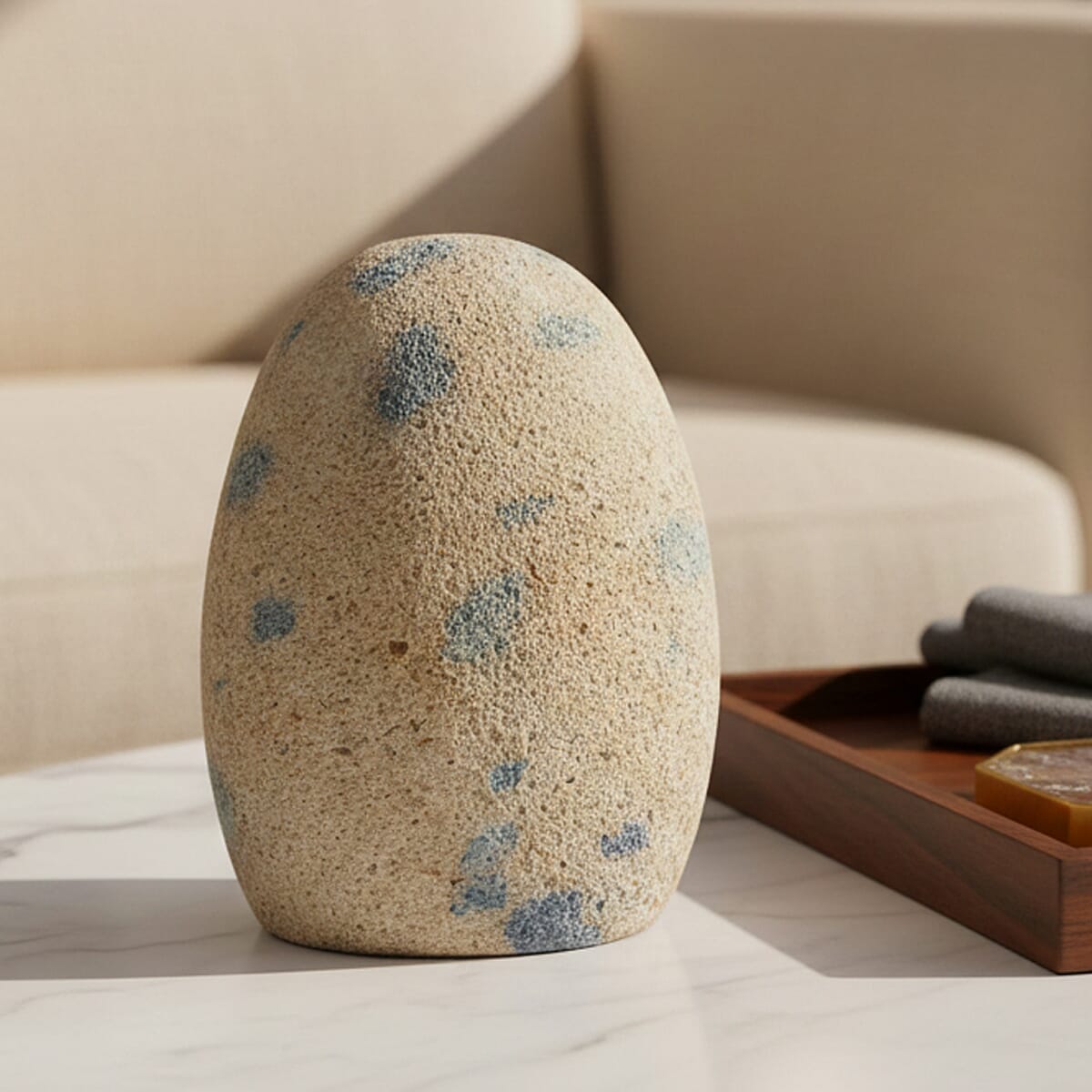 Quartz Blue Freeform -Medium 1569ctw image number 1