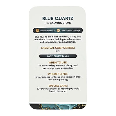 Quartz Blue Freeform -Medium 1569ctw