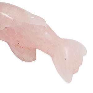 Rose Quartz Dolphin -Medium 419ctw