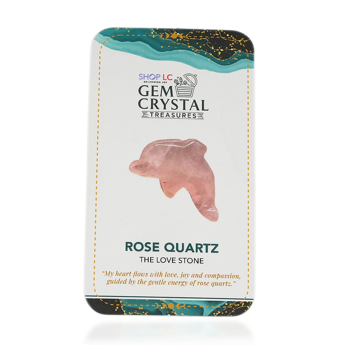 Rose Quartz Dolphin -Medium 419ctw