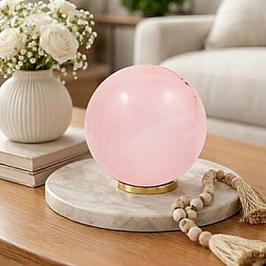 Rose Quartz Sphere&nbsp;-Small 115ctw