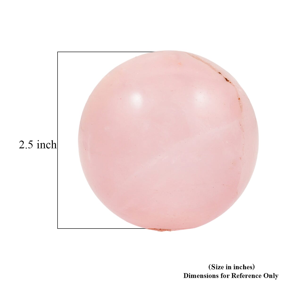 Rose Quartz Sphere&nbsp;-Small 115ctw image number 3