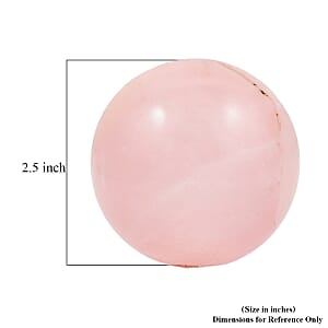 Rose Quartz Sphere&nbsp;-Small 115ctw