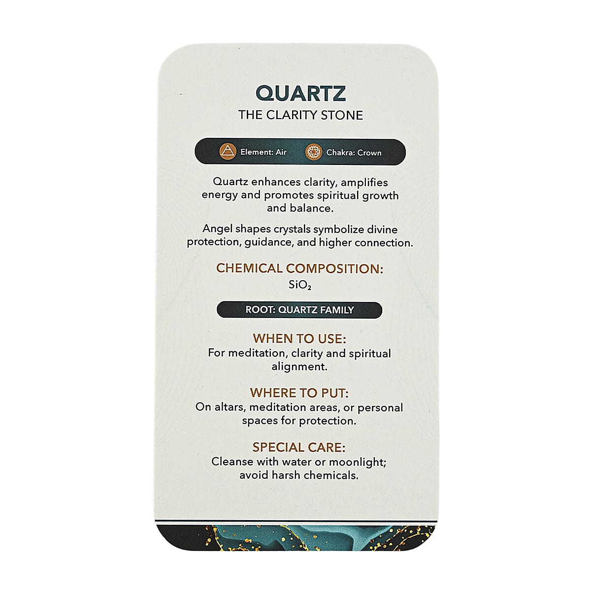 White Quartz Angel Shape -Medium 416ctw image number 6