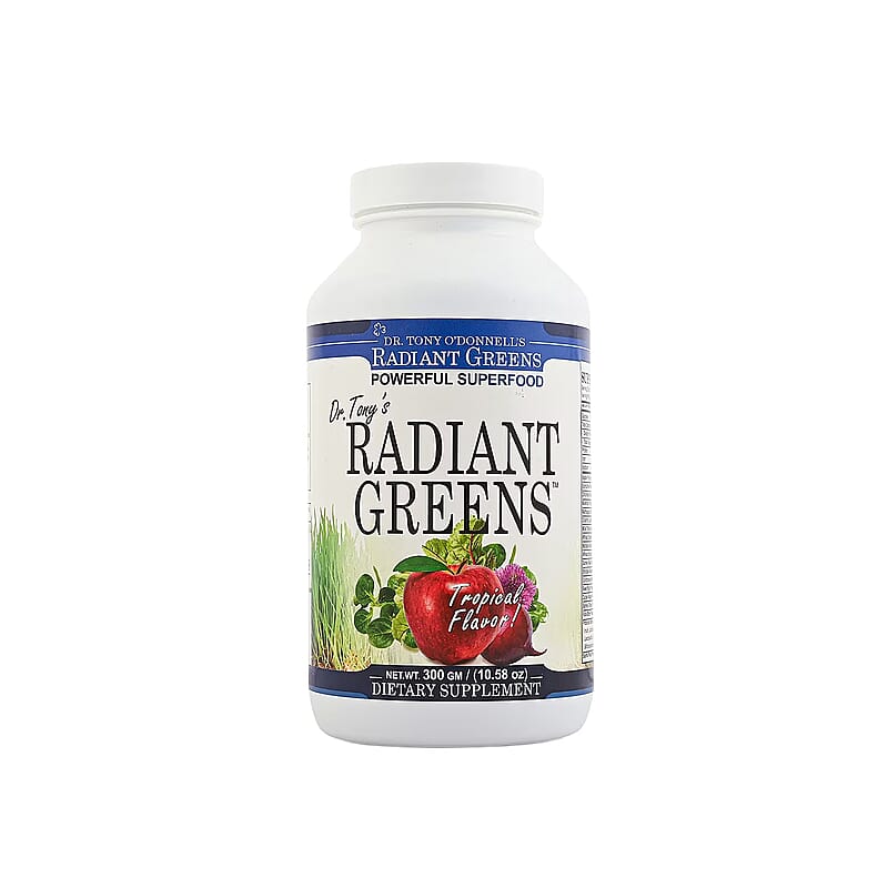 Dr. Tony Radiant Greens Powerful Superfood - Tropical Flavor (10.58oz)