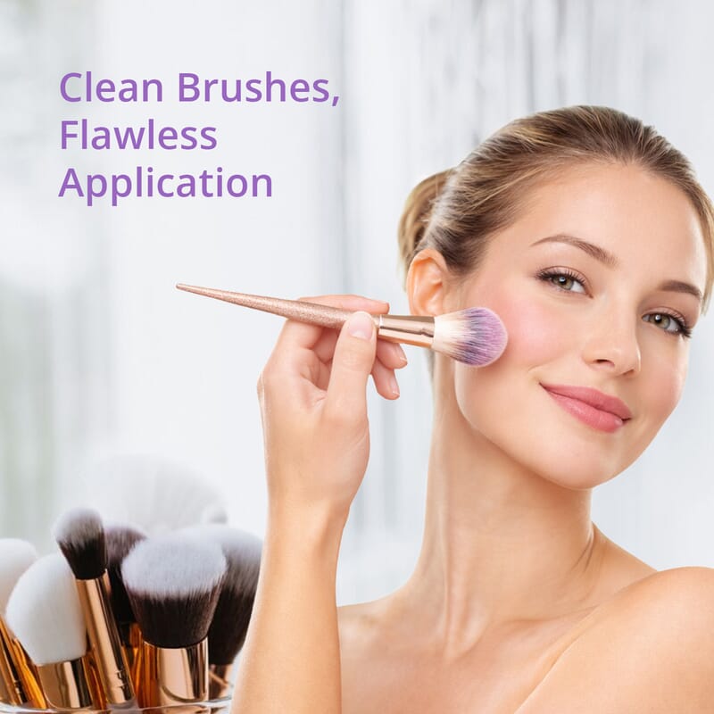 Felix Professional Make Up Brush Cleaner Solution 16Oz