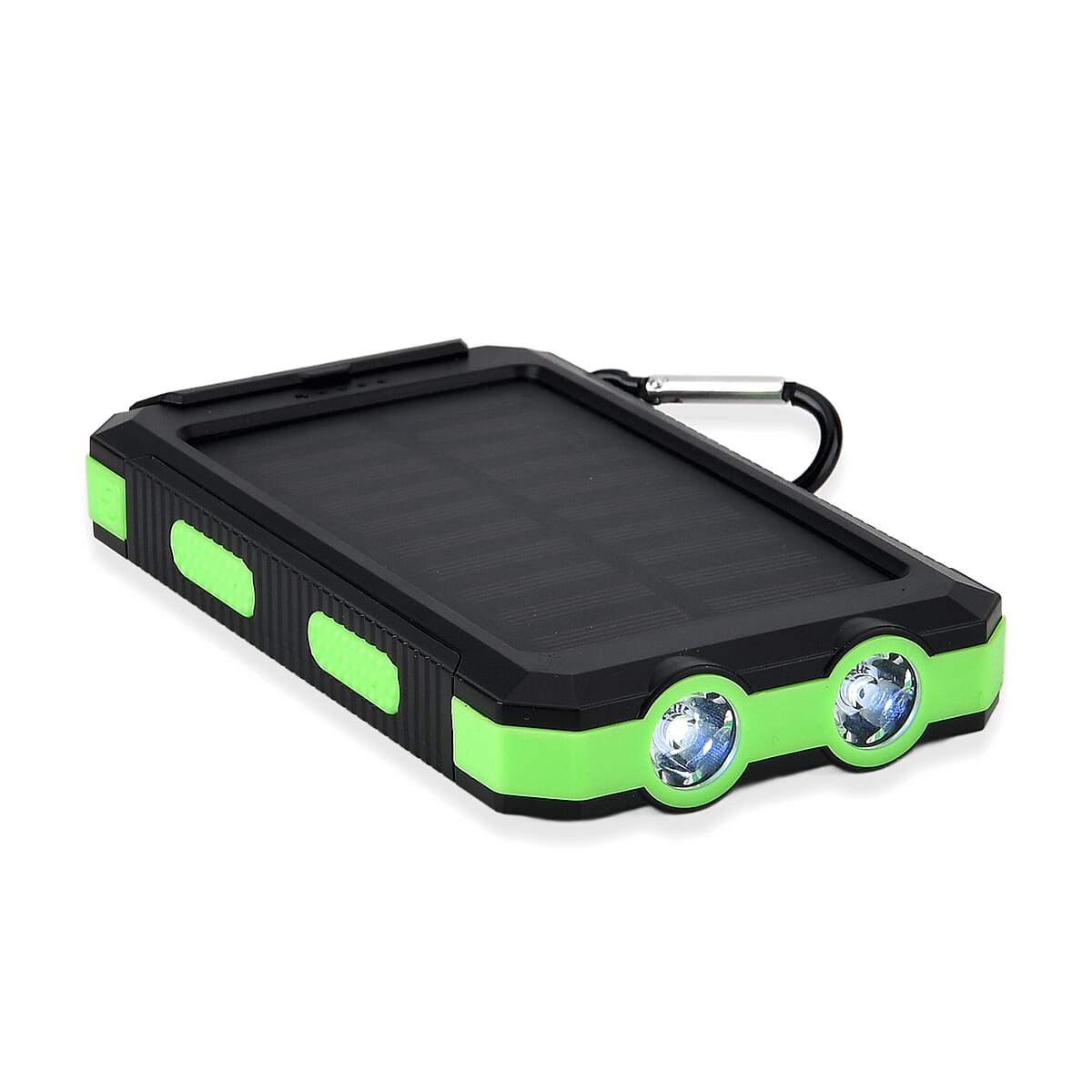  Livmore Green 5000mAh Solar Power Bank with Flashlight image number 6