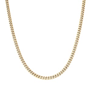 10K Yellow Gold 4.1mm Alexander Necklace 24 Inches 12.40 Grams
