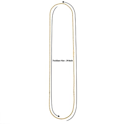 10K Yellow Gold 2.2mm Rope Chain Necklace 30 Inches 3.40 Grams