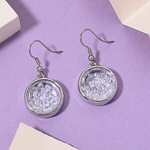 Austrian Crystal Earrings in Silvertone